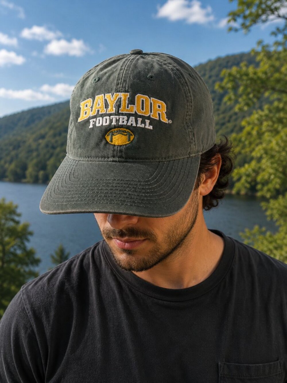 Baylor Bears Football Cap Hat The Game Headwear Waco Tx READ
